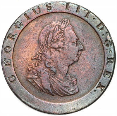Wielka Brytania. Król Jerzy III (1760 - 1820). 2 pensy 1797