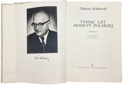 Tadeusz Kałkowski, Tysiąc Lat Monety Polskiej – WYDANIE III