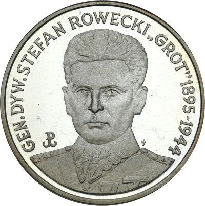 200.000 złotych 1990 Grot Rowecki - SREBRO