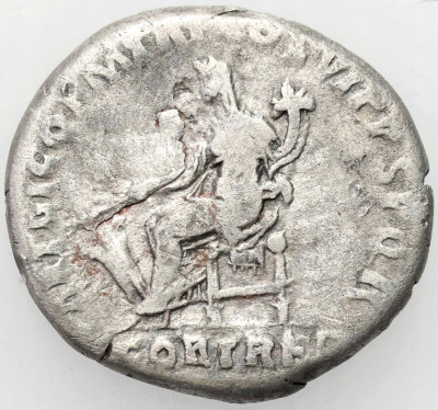 Cesarstwo Rzymskie, Trajan (98–117). Denar 114–117, Rzym