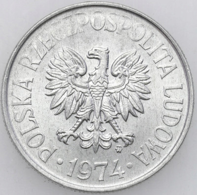 PRL. 50 groszy 1974 - PIĘKNE
