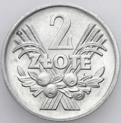 PRL. Jagody 2 złote 1972– WYŚMIENITE