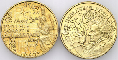 2 złote 1997-1998 GN RÓŻNE – 2 szt