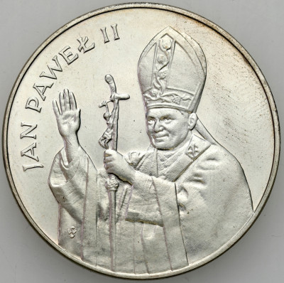 Polska - 10.000 złotych 1987 Papież - SREBRO
