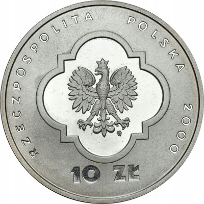 10 złotych 2000 Wielki Jubileusz - SREBRO