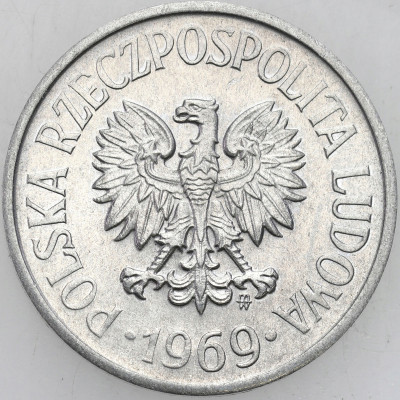 PRL. 20 groszy 1969 - PIĘKNE
