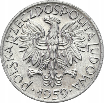 PRL. 5 złotych 1959 Rybak