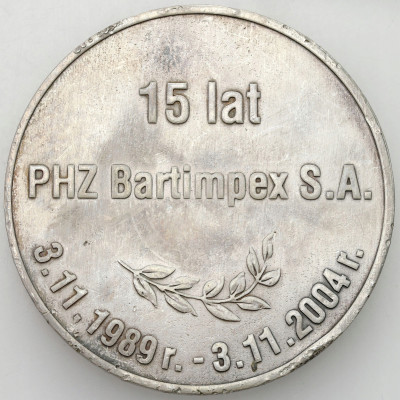 Medal. 15 lat PHZ Bartimpex 2004 - SREBRO