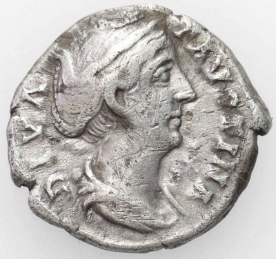 Cesarstwo Rzymskie, Faustyna I Starsza (138–141). Denar pośmiertny po 141
