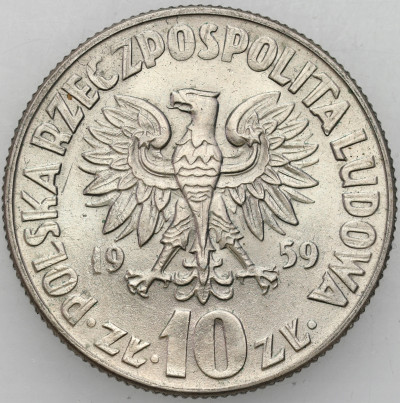 PRL. 10 złotych 1959 Mikołaj Kopernik – ŁADNY