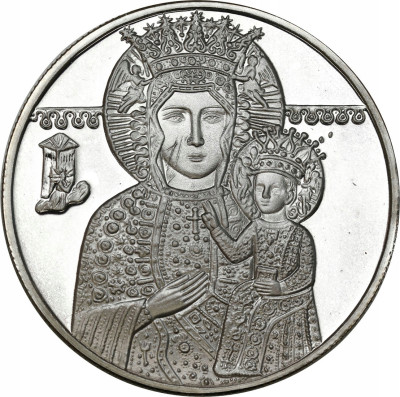 Medal Papież Jan Paweł II Jasna Góra 1991 – SREBRO