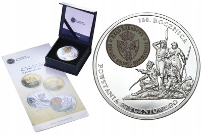 20 złotych 2023 - 160 rocznica - Powstanie Styczniowe