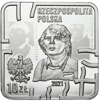 10 złotych 2021 Pamięci ofiar stanu wojennego