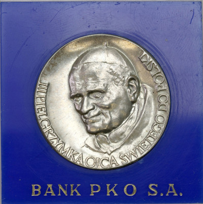 Medal Jan Paweł II 1987 – SREBRO