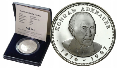 Niemcy. Medal Konrad Adenauer 1997