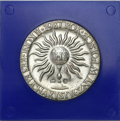 Medal Jan Paweł II 1987 – SREBRO