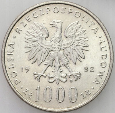 1.000 złotych 1982 Jan Paweł II – SREBRO