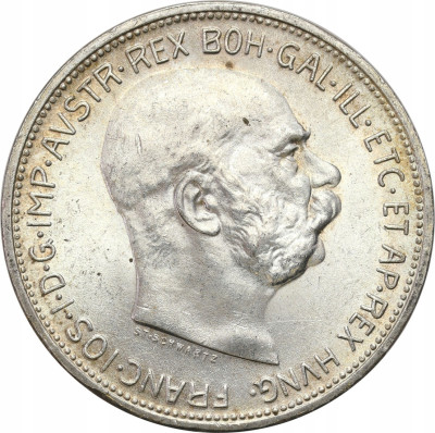 Austria, Franciszek Józef I (1848–1916). 2 korony 1912, Wiedeń - PIĘKNE