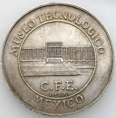 Meksyk. Medal 500 rocznica urodzin Mikołaja Kopernika 1973 - SREBRO