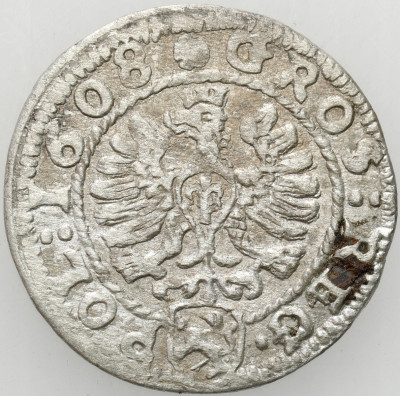 Zygmunt III Waza. Grosz 1608, Kraków