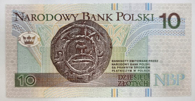 10 złotych 1994 seria zastępcza AA Rzadkie – PIĘKNE