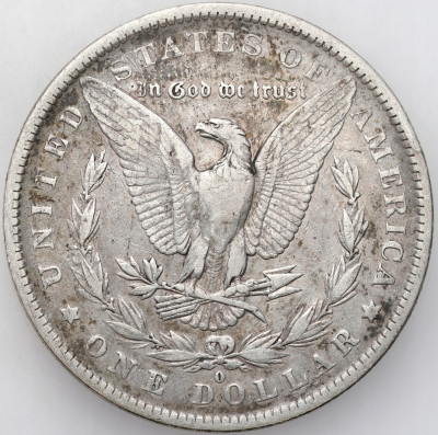 USA. Dolar 1883 O, Nowy Orlean - SREBRO