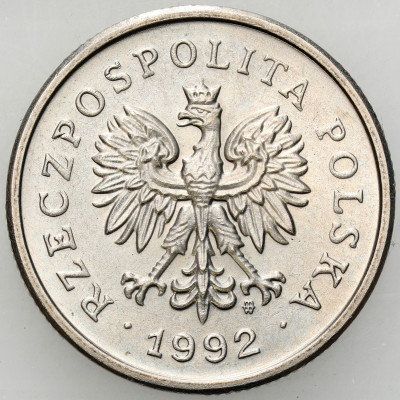 III RP. 1 złoty 1992 – RZADSZY ROCZNIK