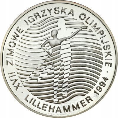 300 000 złotych 1993 Igrzyska Lillehammer - SREBRO