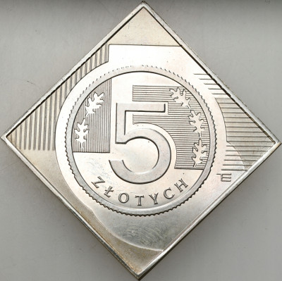 Klipa 5 złotych 1995-2005 MW - SREBRO