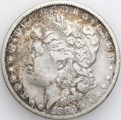 USA. Dolar 1883 O, Nowy Orlean - SREBRO