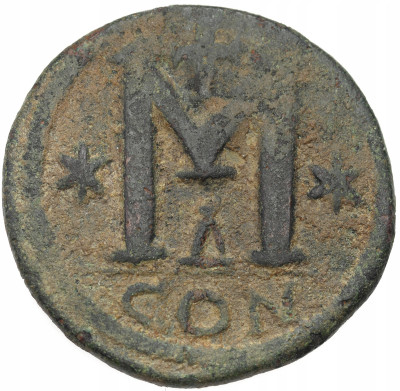 Bizancjum. Anastasius I (491-518). Follis, Konstantynopol
