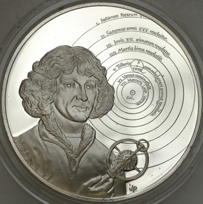 Medal - Mikołaj Kopernik Sterling 75 - SREBRO