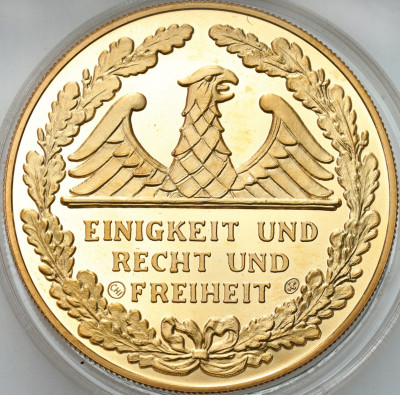 Niemcy - Medal Mikołaj Kopernik - miedzionikiel - pozłacany