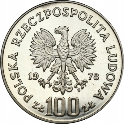 100 złotych 1978 Adam Mickiewicz – SREBRO