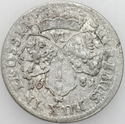 Niemcy, Fryderyk Wilhelm (1640-1688). Szóstak (6 groszy) 1681, Królewiec