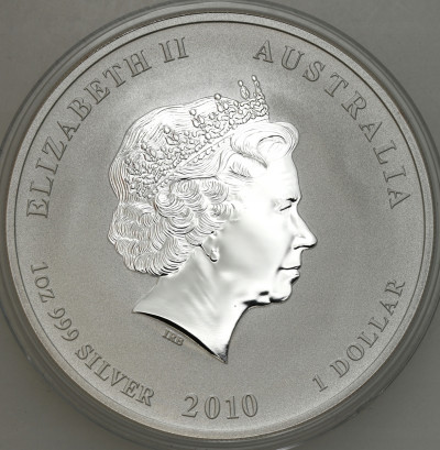 Australia -1 dolar 2010 Rok tygrysa - SREBRO UNCJA