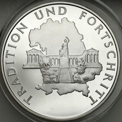 Niemcy - Medal Seria Krajów Federalnych - Bawaria - SREBRO