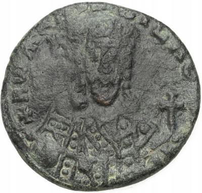 Bizancjum. Constantine VII i Romanus I. (913-959). Follis, Konstantynopol