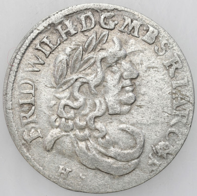 Niemcy, Fryderyk Wilhelm (1640-1688), szóstak (6 groszy) 1684, Królewiec