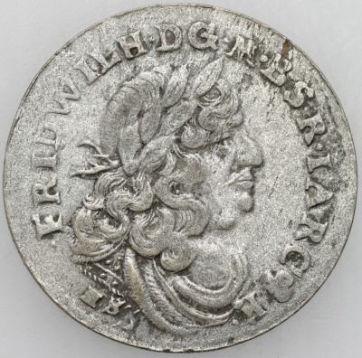 Niemcy, Fryderyk Wilhelm (1640-1688). Szóstak (6 groszy) 1681, Królewiec