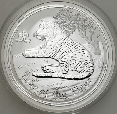 Australia -1 dolar 2010 Rok tygrysa - SREBRO UNCJA