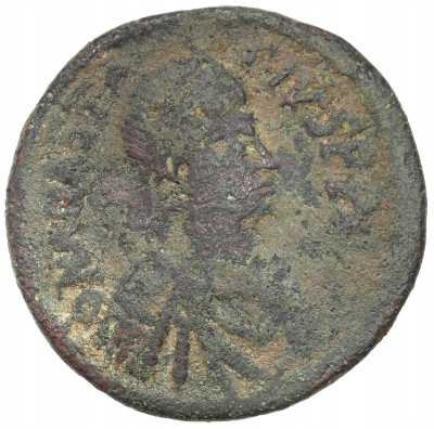 Bizancjum. Anastasius I (491-518). Follis, Konstantynopol