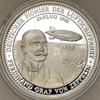 Niemcy - Srebrny Medal RFN „Pionier Lotnictwa Hrabia Zeppelin - SREBRO
