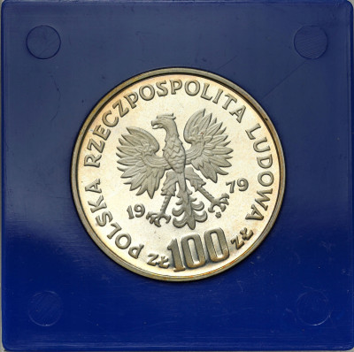 PRL. 100 złotych 1979 Ludwik Zamenhof – SREBRO