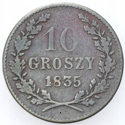 Wolne Miasto Kraków. 10 groszy 1835, Wiedeń