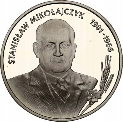 10 złotych 1996 Mikołajczyk - SREBRO
