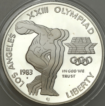 USA - 1 dolar 1983 Igrzyska Los Angeles – SREBRO