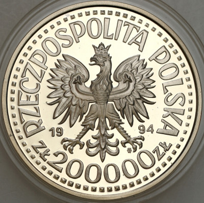200 000 złotych 1994 Monte Cassino - SREBRO
