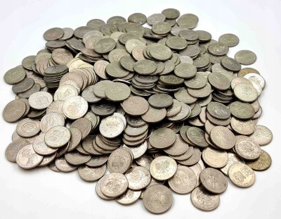 PRL. OGROMNY zestaw monet RÓŻNE – 5,40 kg