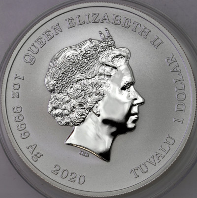 Tuvalu - 1 dolar 2020 - James Bond 007 - SREBRO